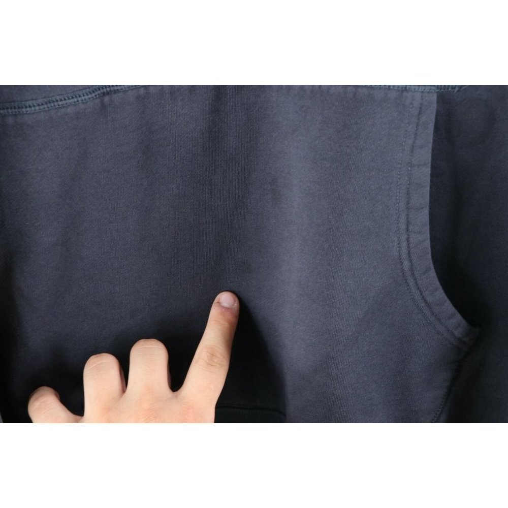 Vintage Abercrombie & Fitch Mens Small Heavyweight Felt Letter Spell Out Hoodie - Picture 4 of 9